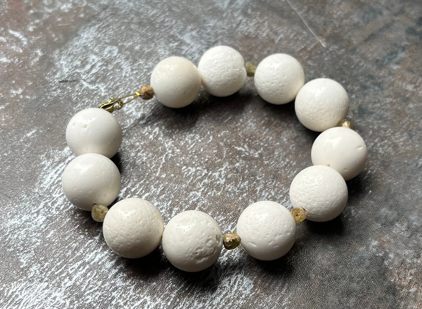 Handmade Korallen-Armband