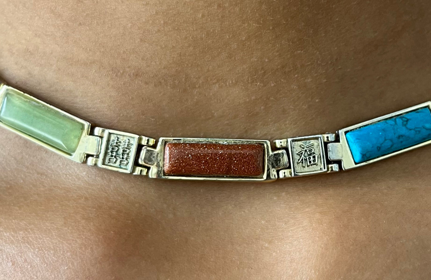 Chinesische Vintage Magnet- Kette