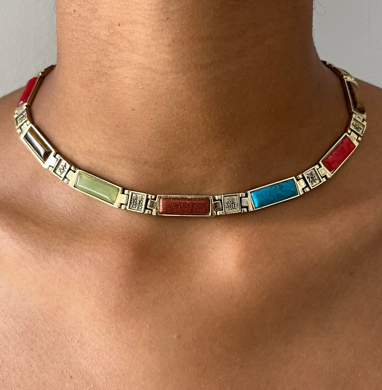 Chinesische Vintage Magnet- Kette