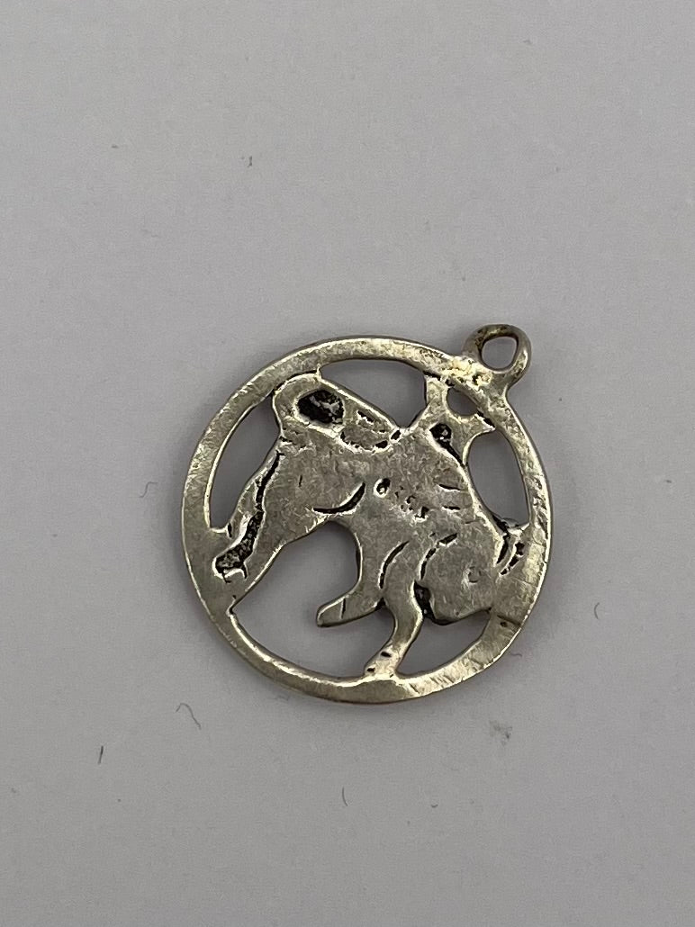 Anhänger Stier aus 925 Silber