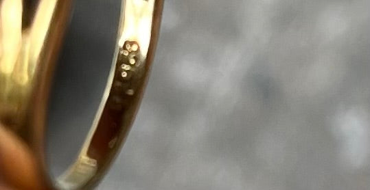 Vintage Ring 925 Silber mit Opalen