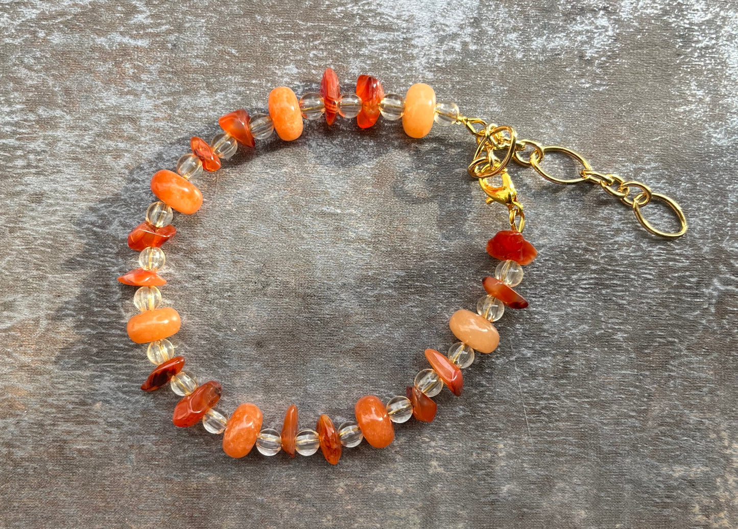 Handgemachtes Karneol Armband