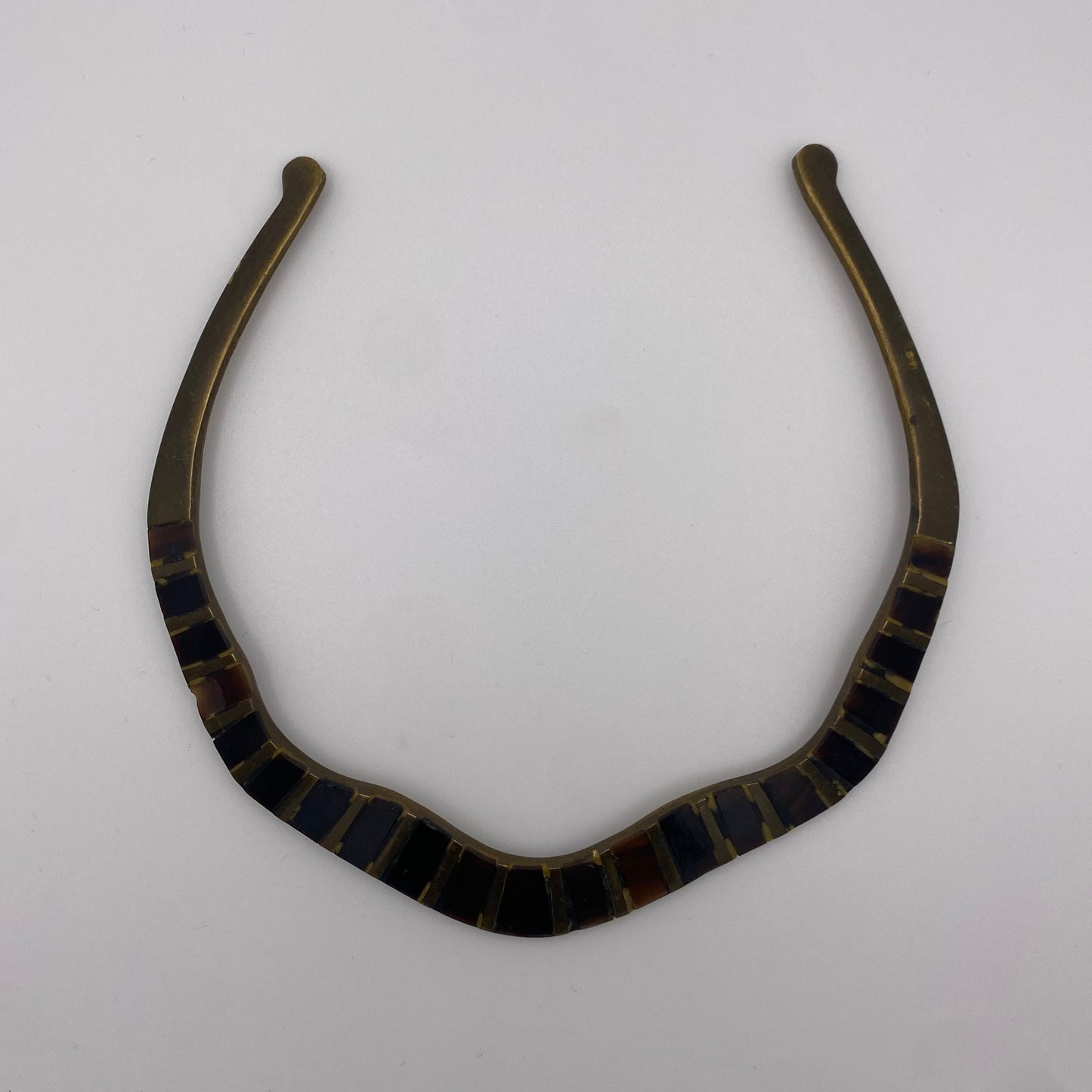 Halsreif/ Kette aus Messing