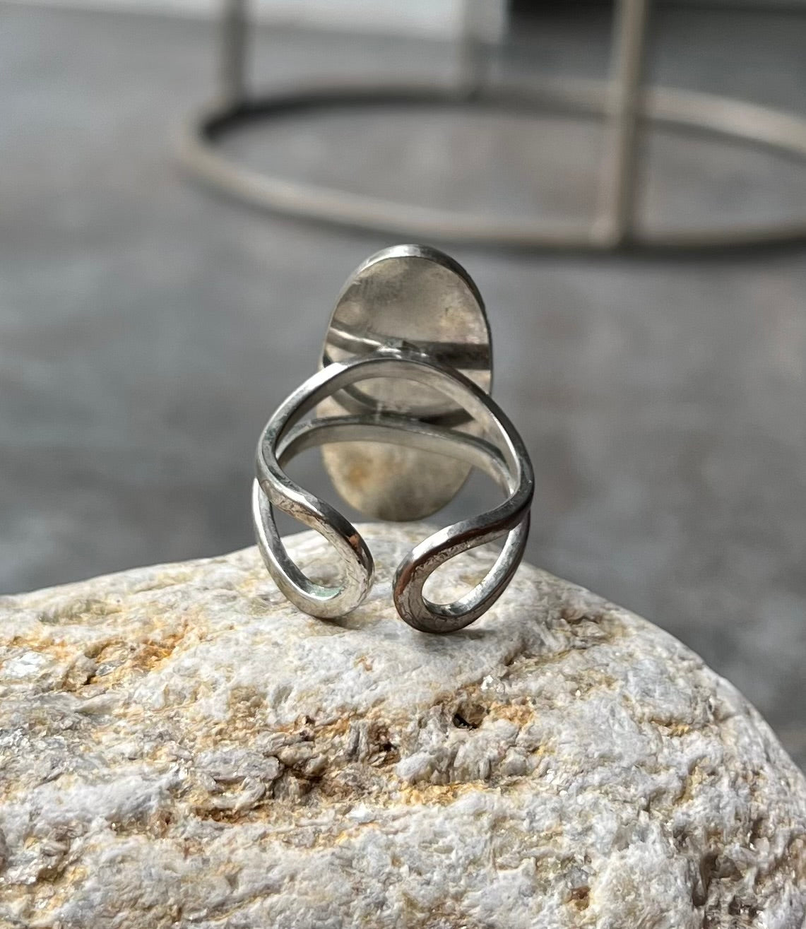 Ovaler Vintage Ring (passende Halskette erhältlich)