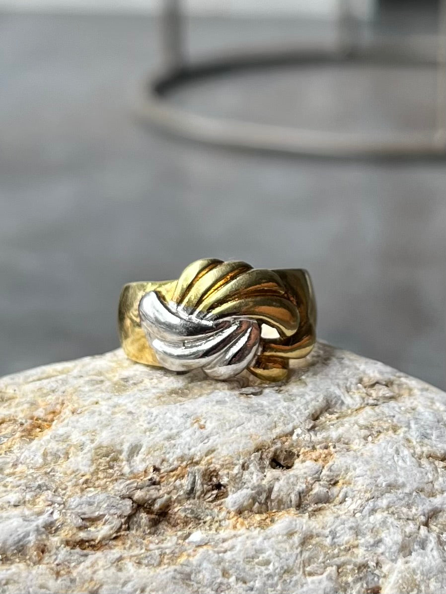 Vergoldeter Vintage Ring