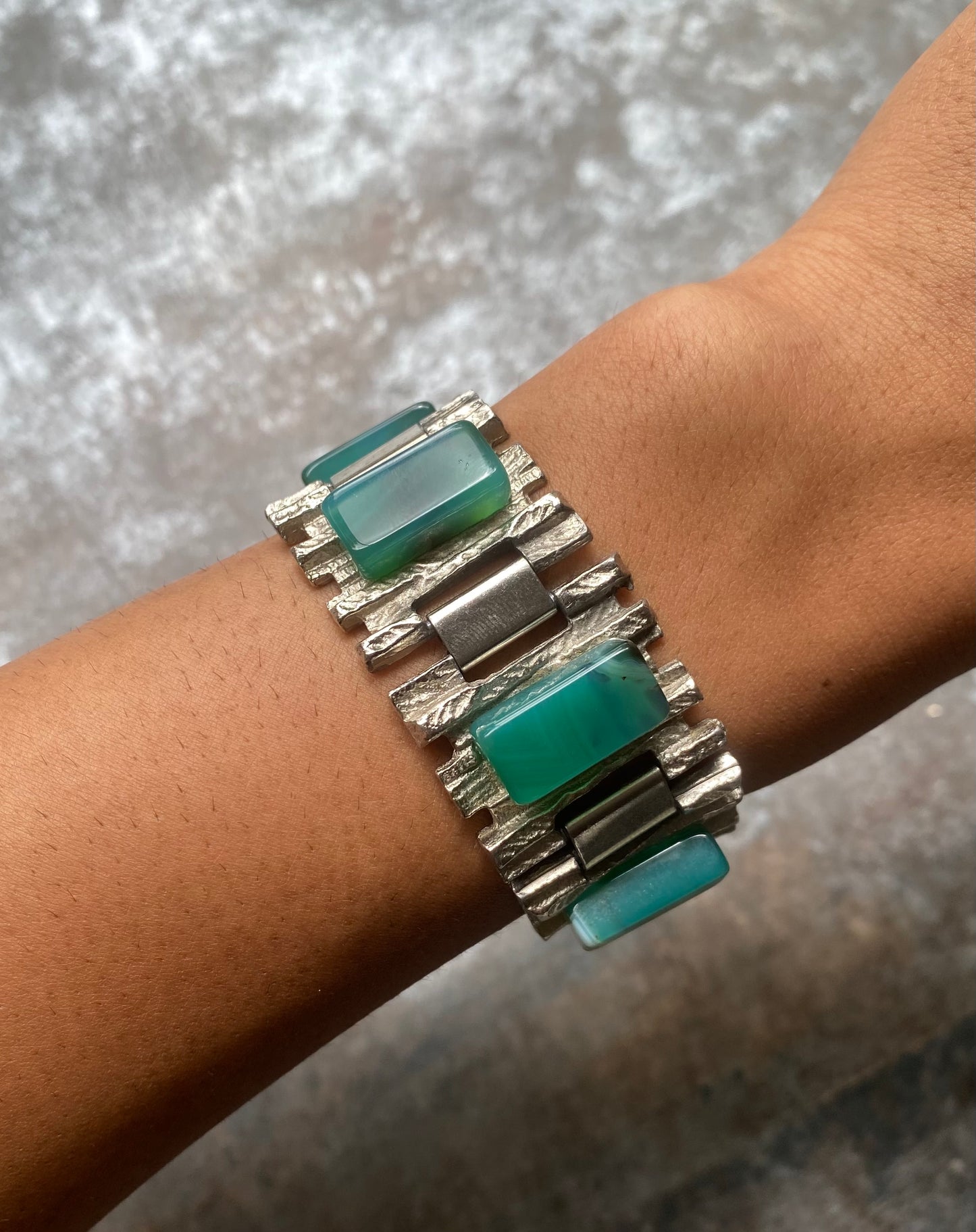 Brutalism Vintage Armband