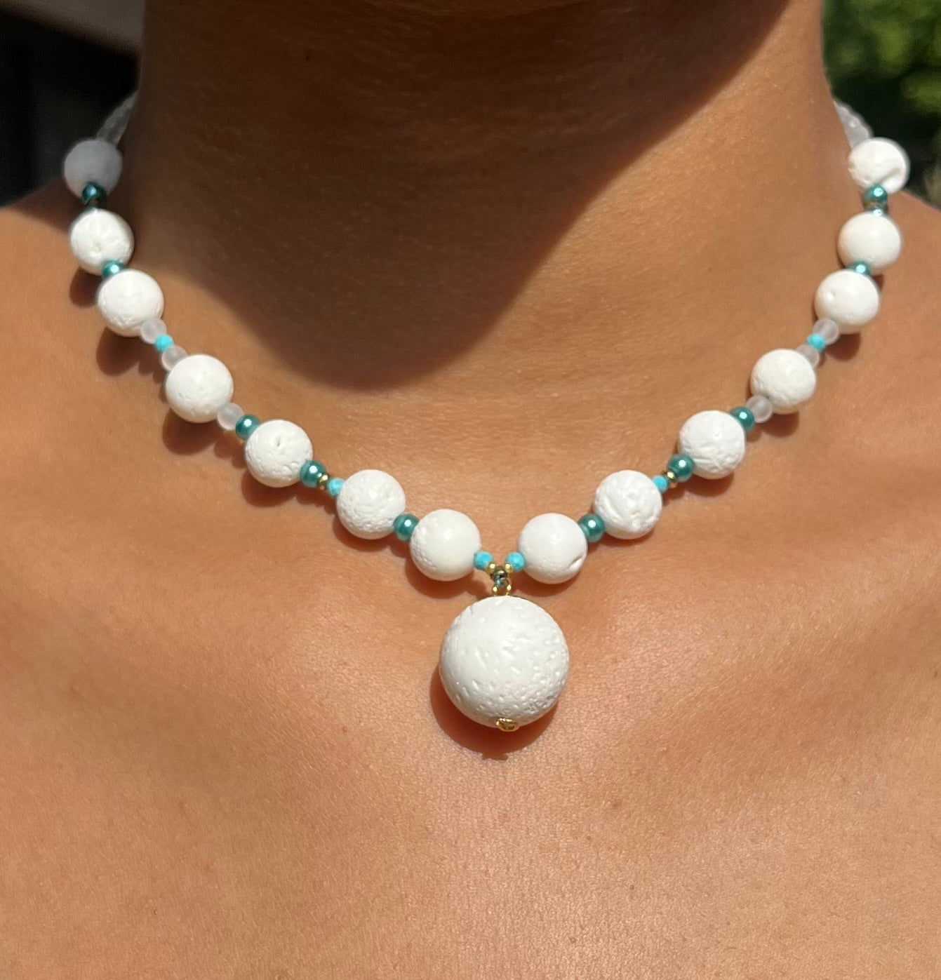 Handmade Korallen Kette