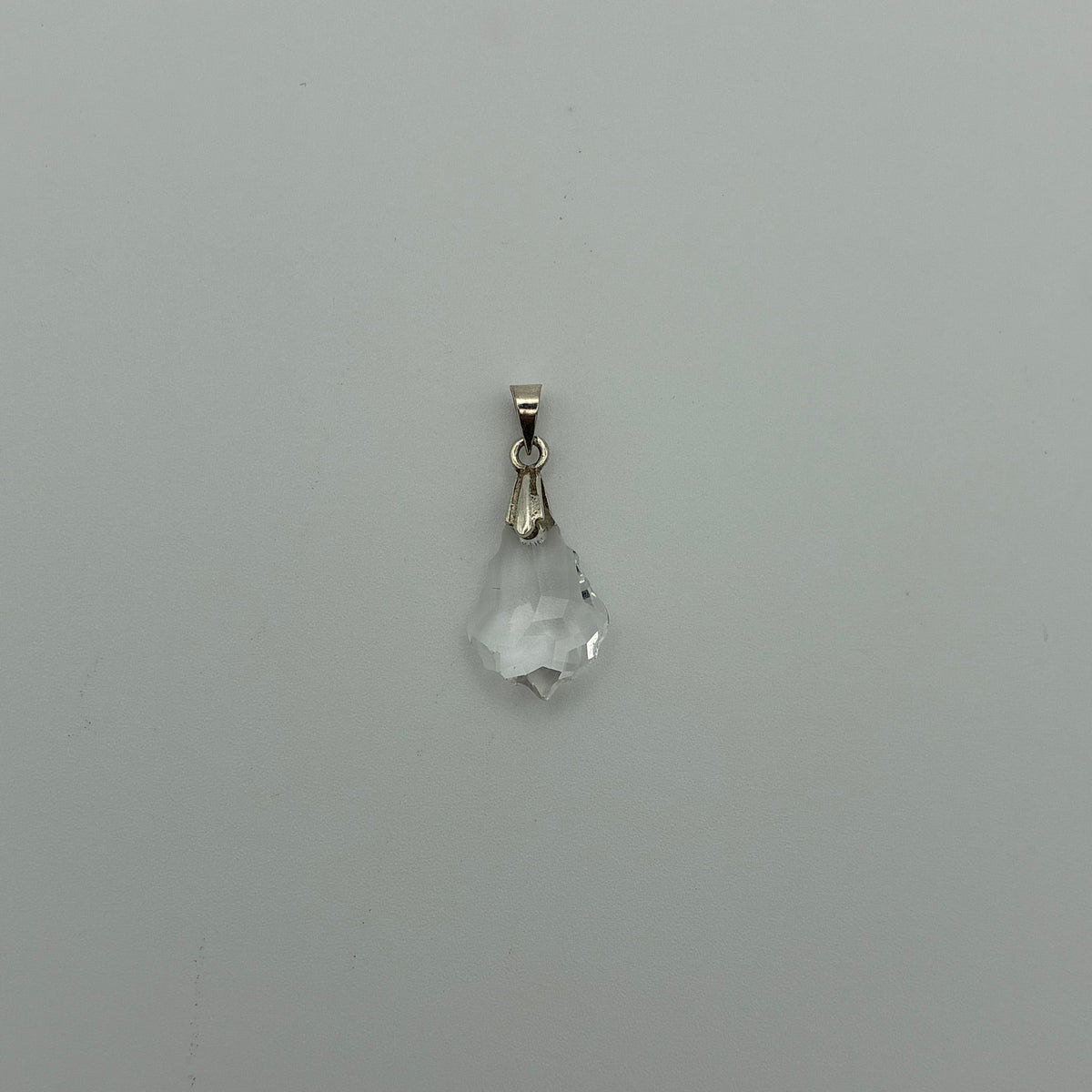 Anhänger mit facettierten Edelstein, 925 Silber