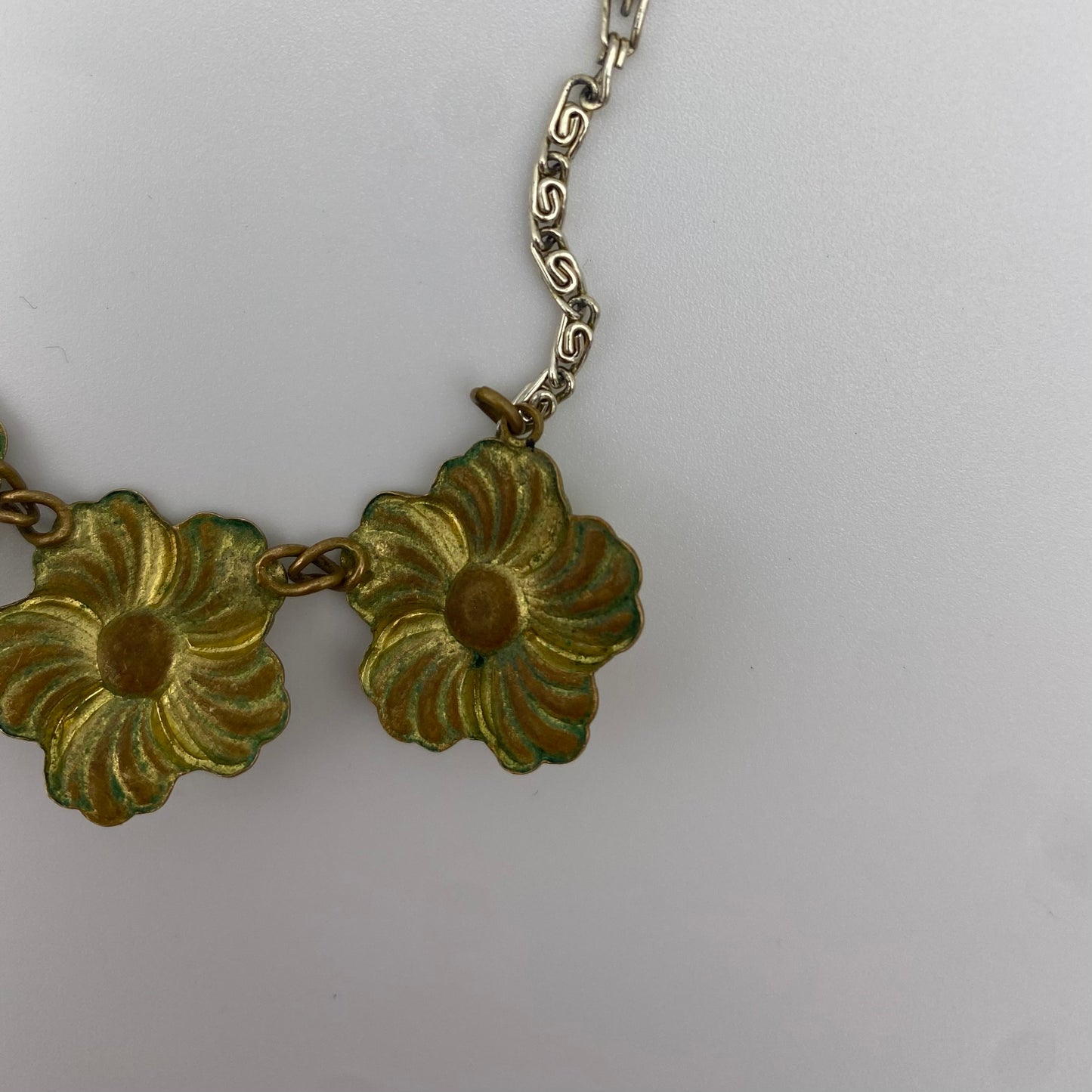 Vintage Blüten Kette