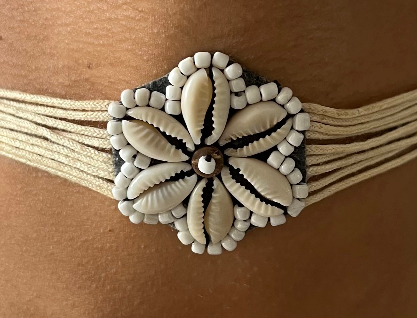 Hippie/Boho Muschel Choker