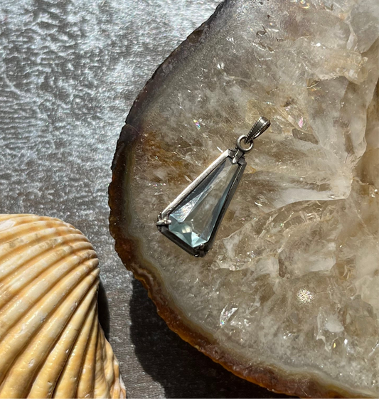 Antik Art Deco Anhänger 835 Silber