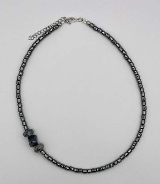 Hämatit Halskette