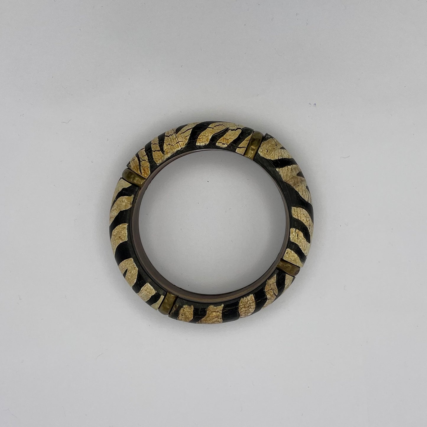 Vintage Armreif Zebra