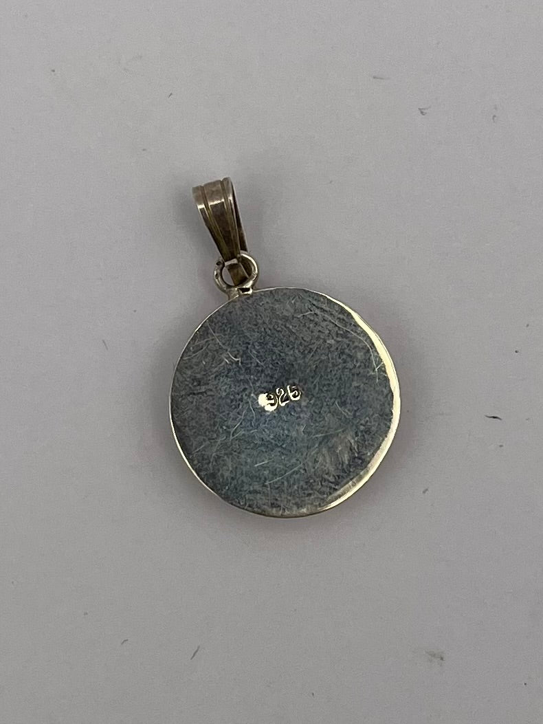 Schöner Anhänger aus 925 Silber mit Onyx