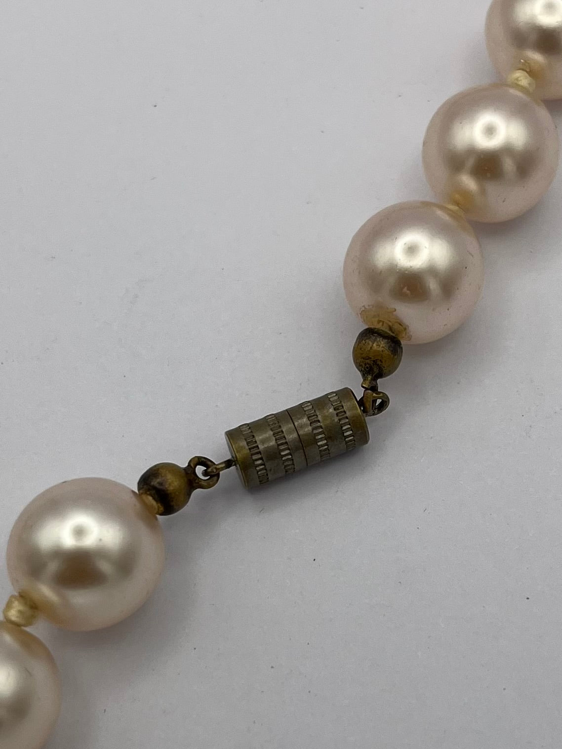 Choker/ Enge Halskette mit Perlen
