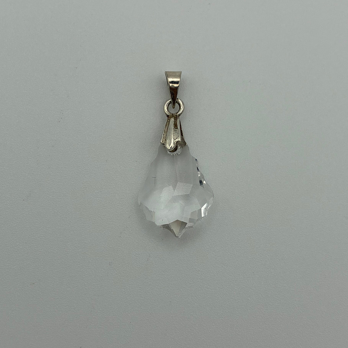 Anhänger mit facettierten Edelstein, 925 Silber