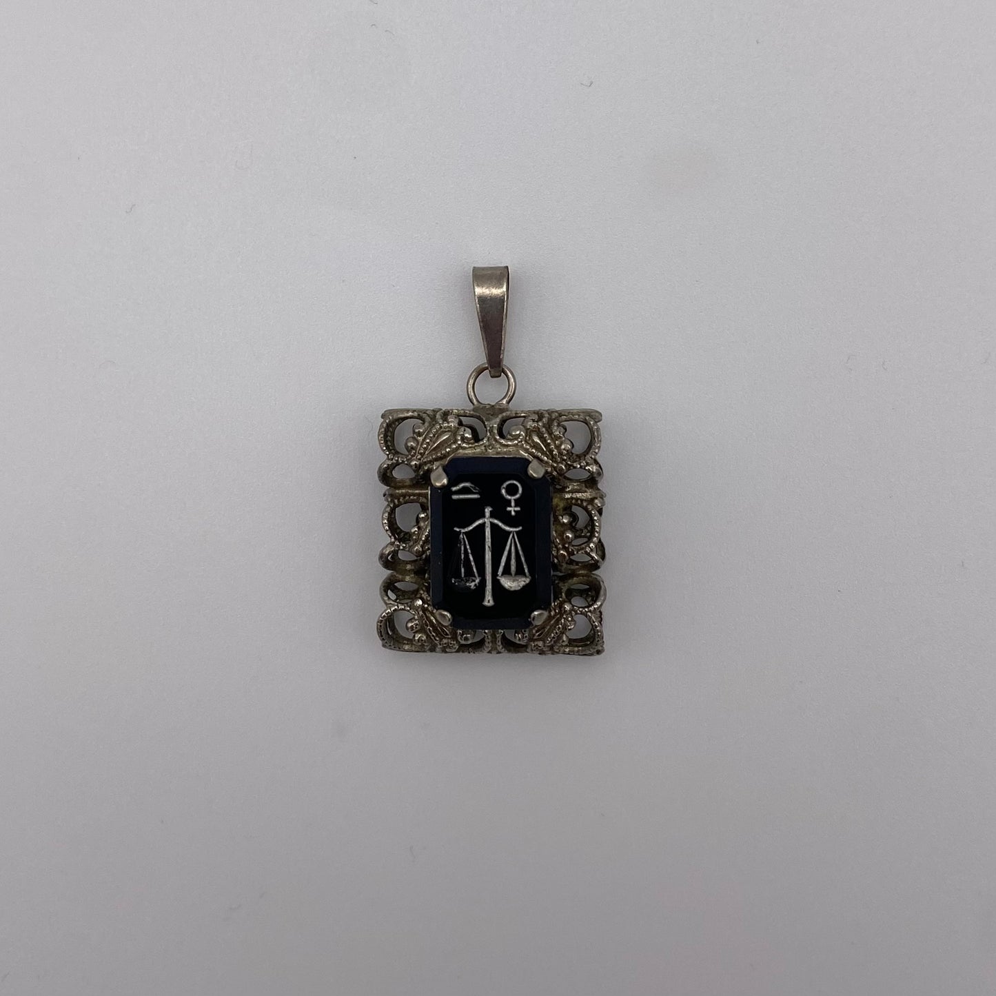 Vintage Anhänger Waage