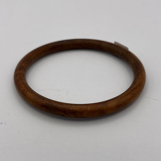 Schmaler Vintage Armreif aus Holz