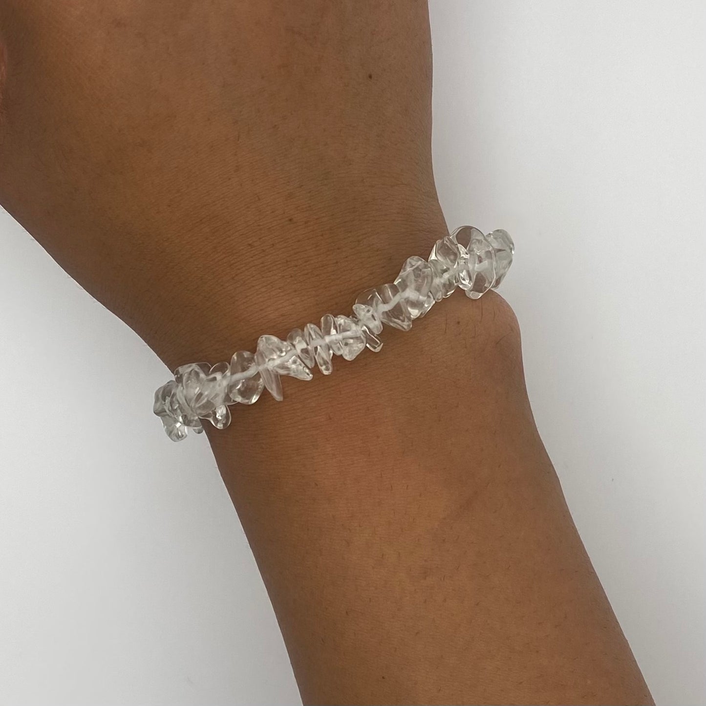 Edelstein-Armband mit Quarz