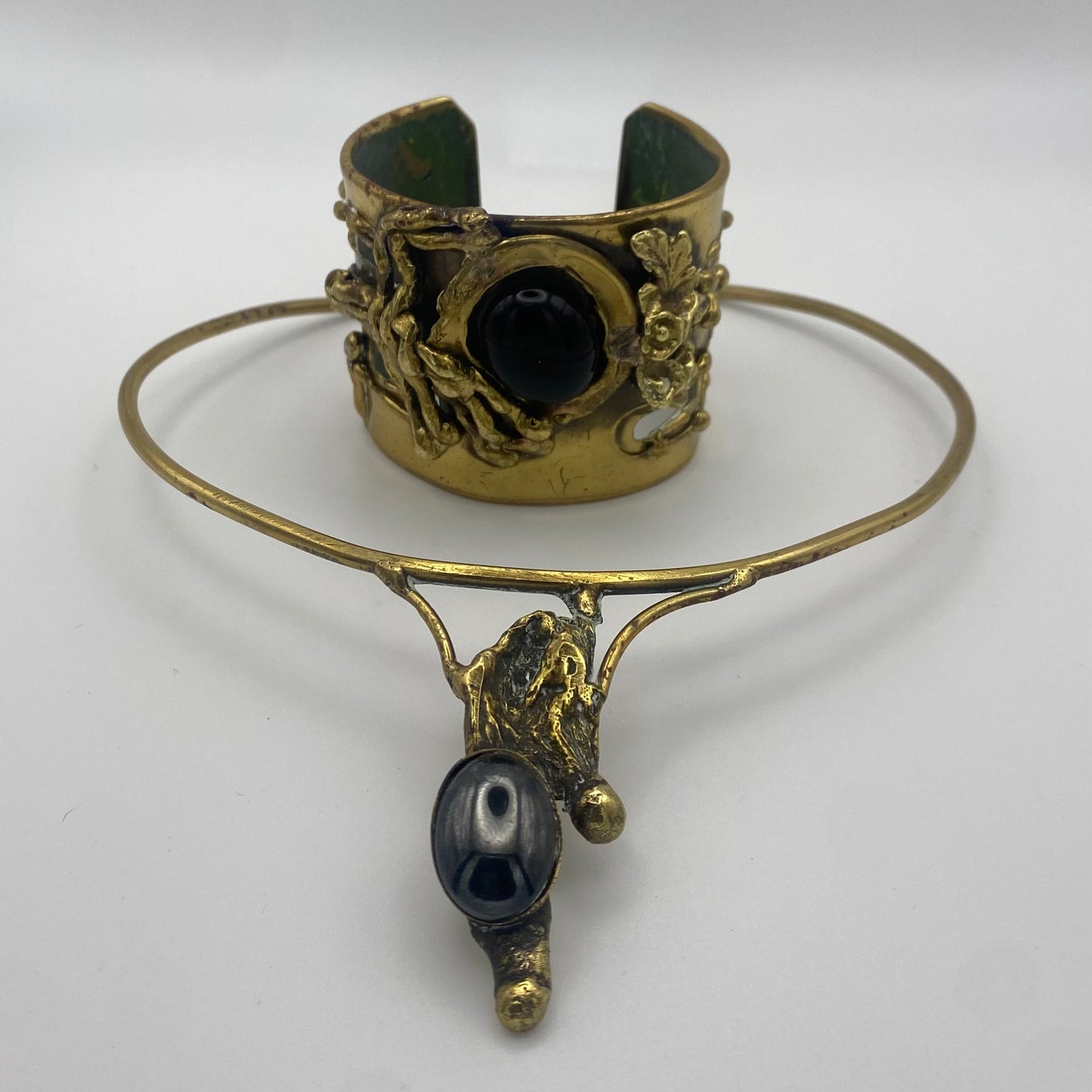Vintage Set im Brutalismus Stil