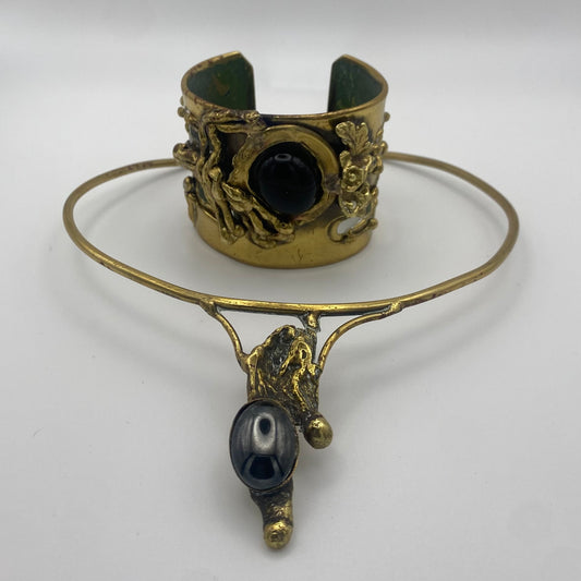 Vintage Set im Brutalismus Stil