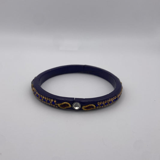 Indischer Armreif mit Glitzersteinen