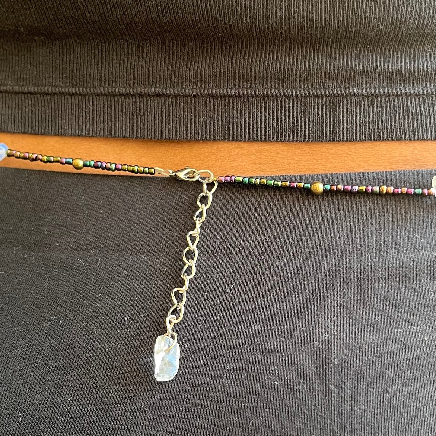 Handgemachte Bauchkette ‚Raven‘
