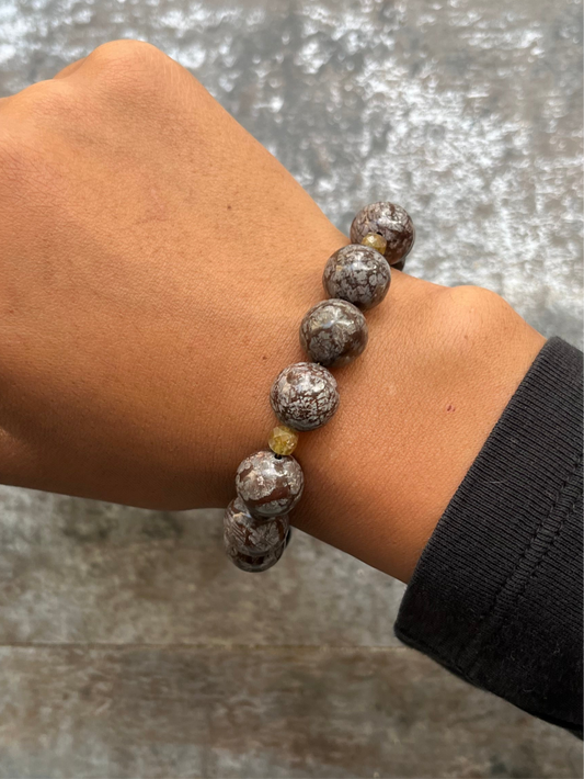 Unikat Handgemachtes Jaspis Armband