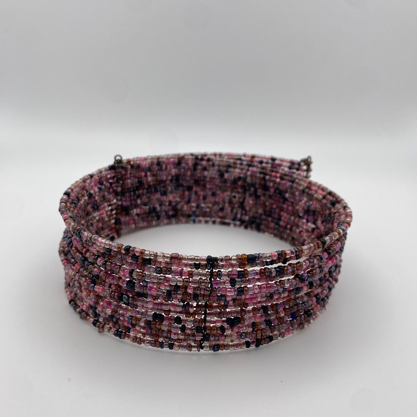 Halskette/Choker aus vielen kleinen Perlen