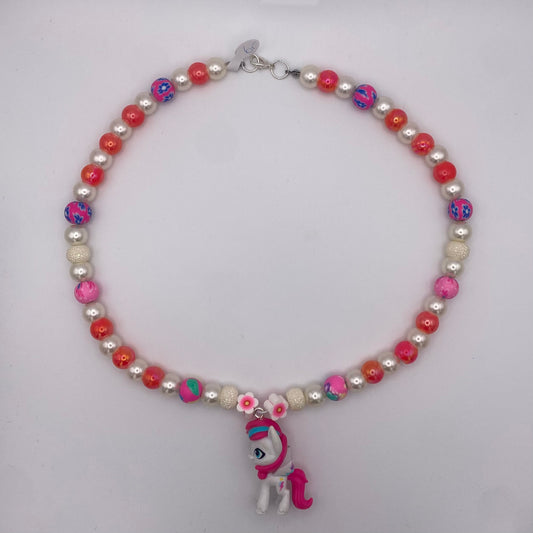 Bunte Kette mit Filly-Pferdchen