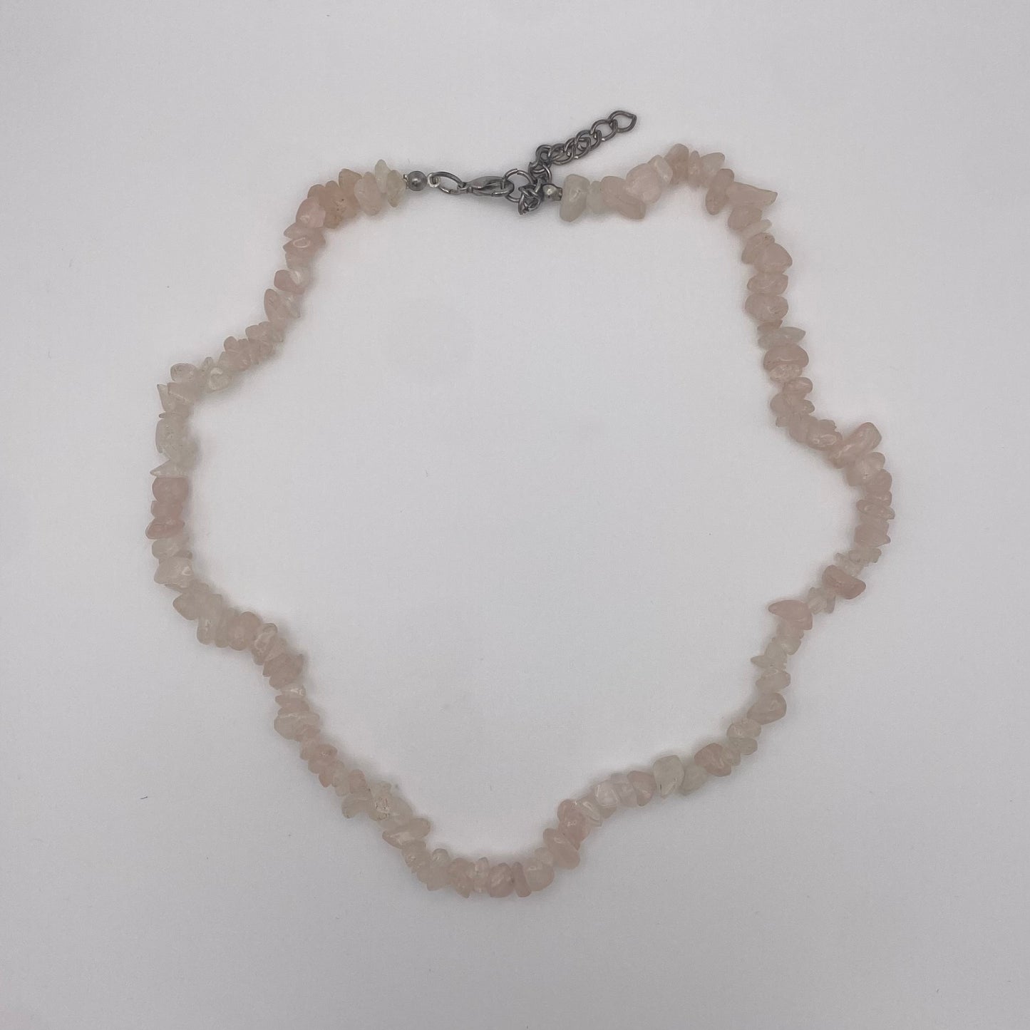 Rosenquarz Halskette