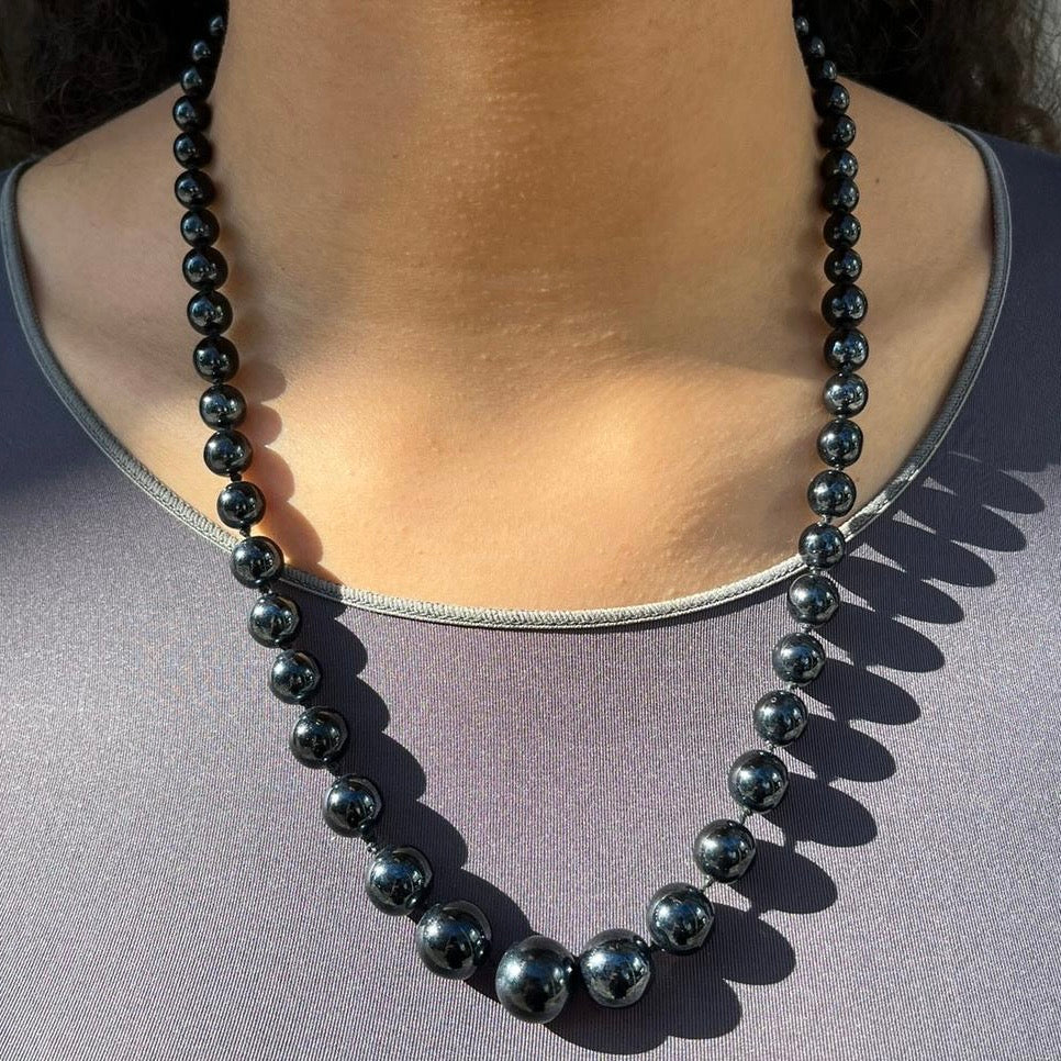 Kette mit Perlen