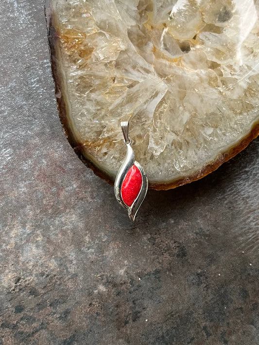 Anhänger 925 Silber mit Schmuckstein