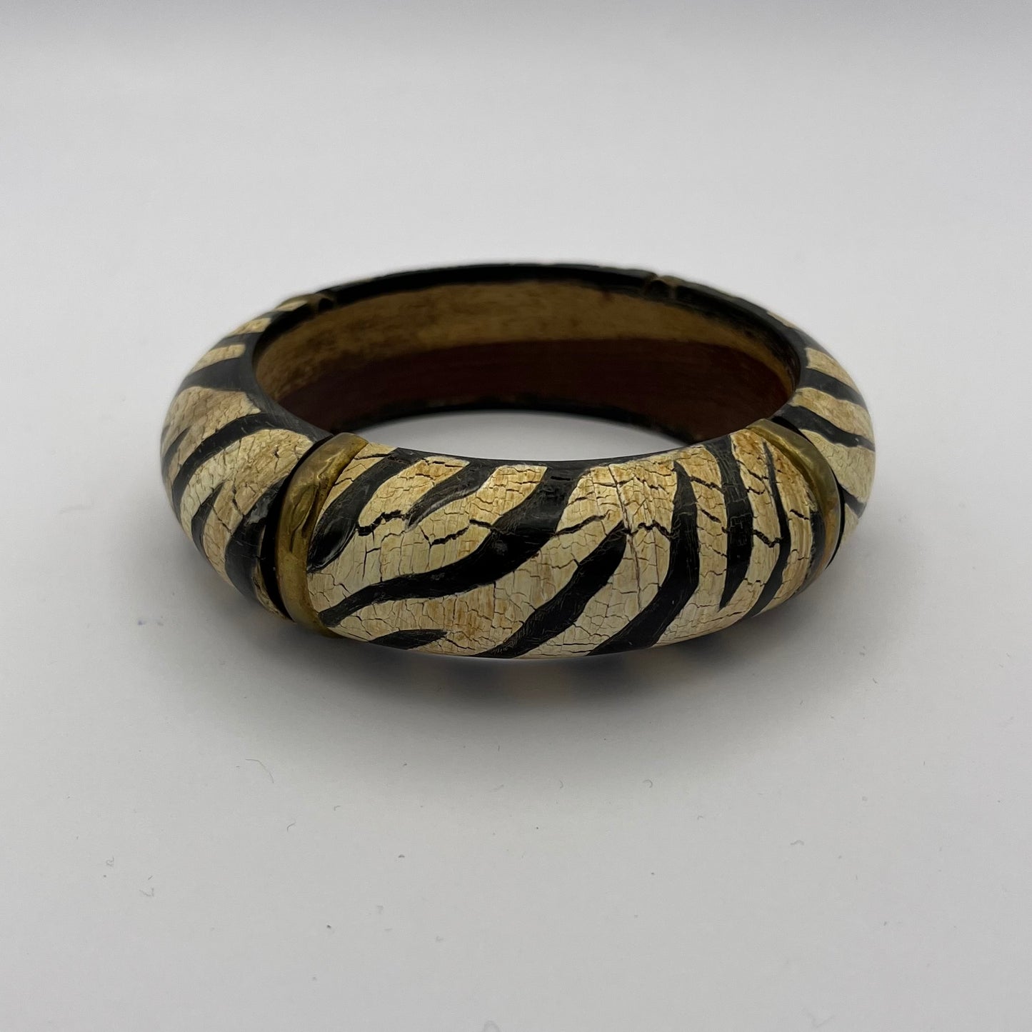 Vintage Armreif Zebra