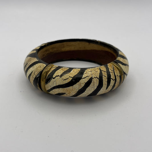 Vintage Armreif Zebra