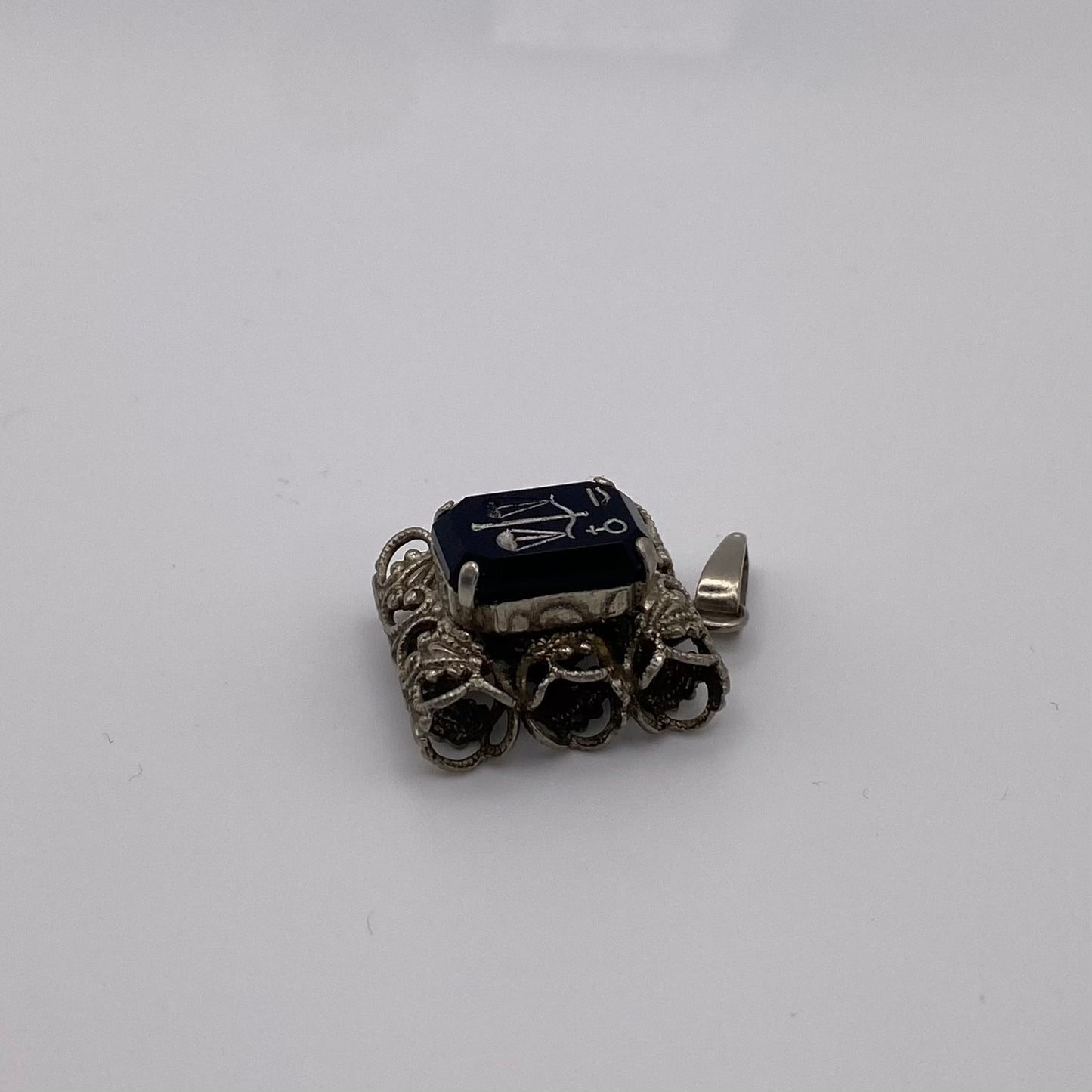 Vintage Anhänger Waage
