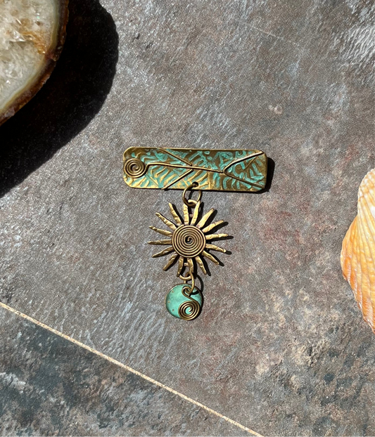Boho Brosche