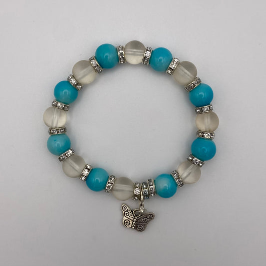 Armband mit Schmetterlings-Anhänger