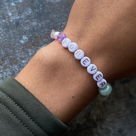 Handgemachtes Armband ,FOREVER‘