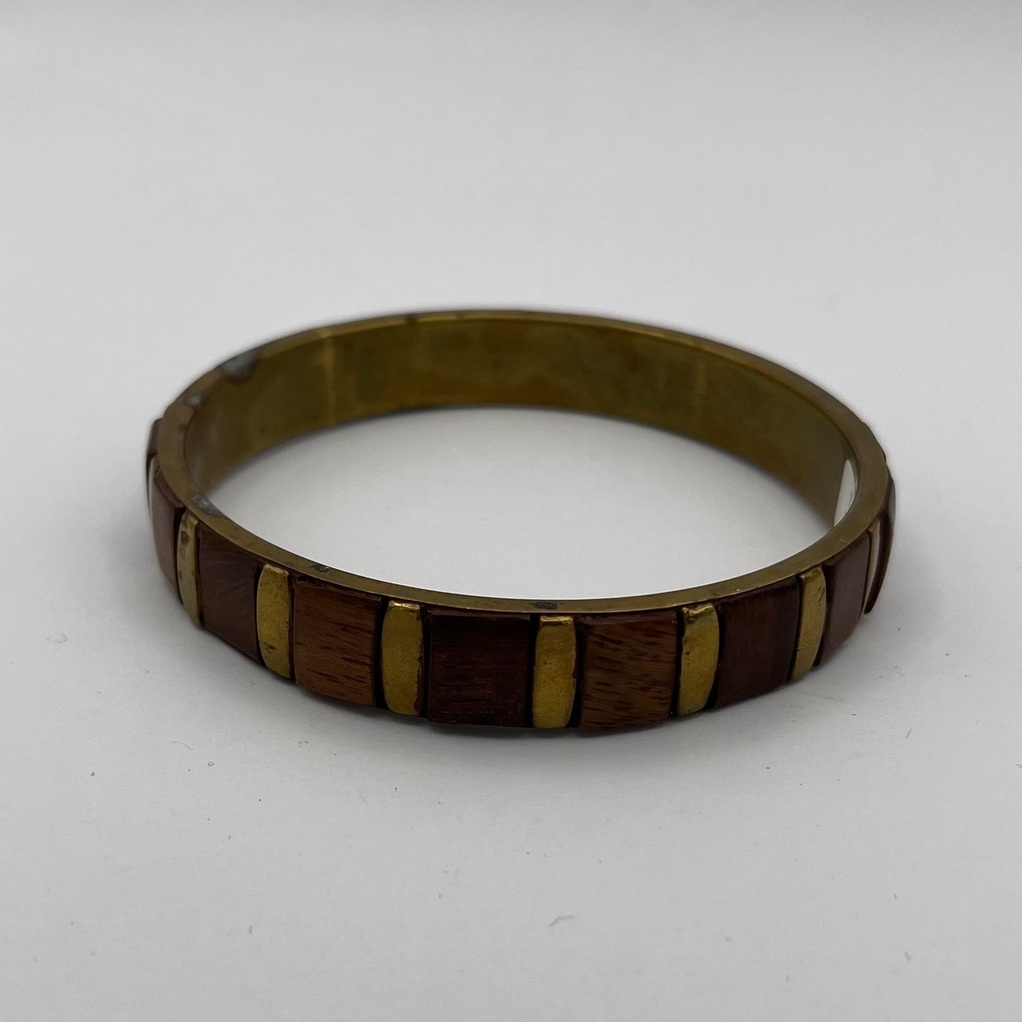 Vintage Armreif aus Holz