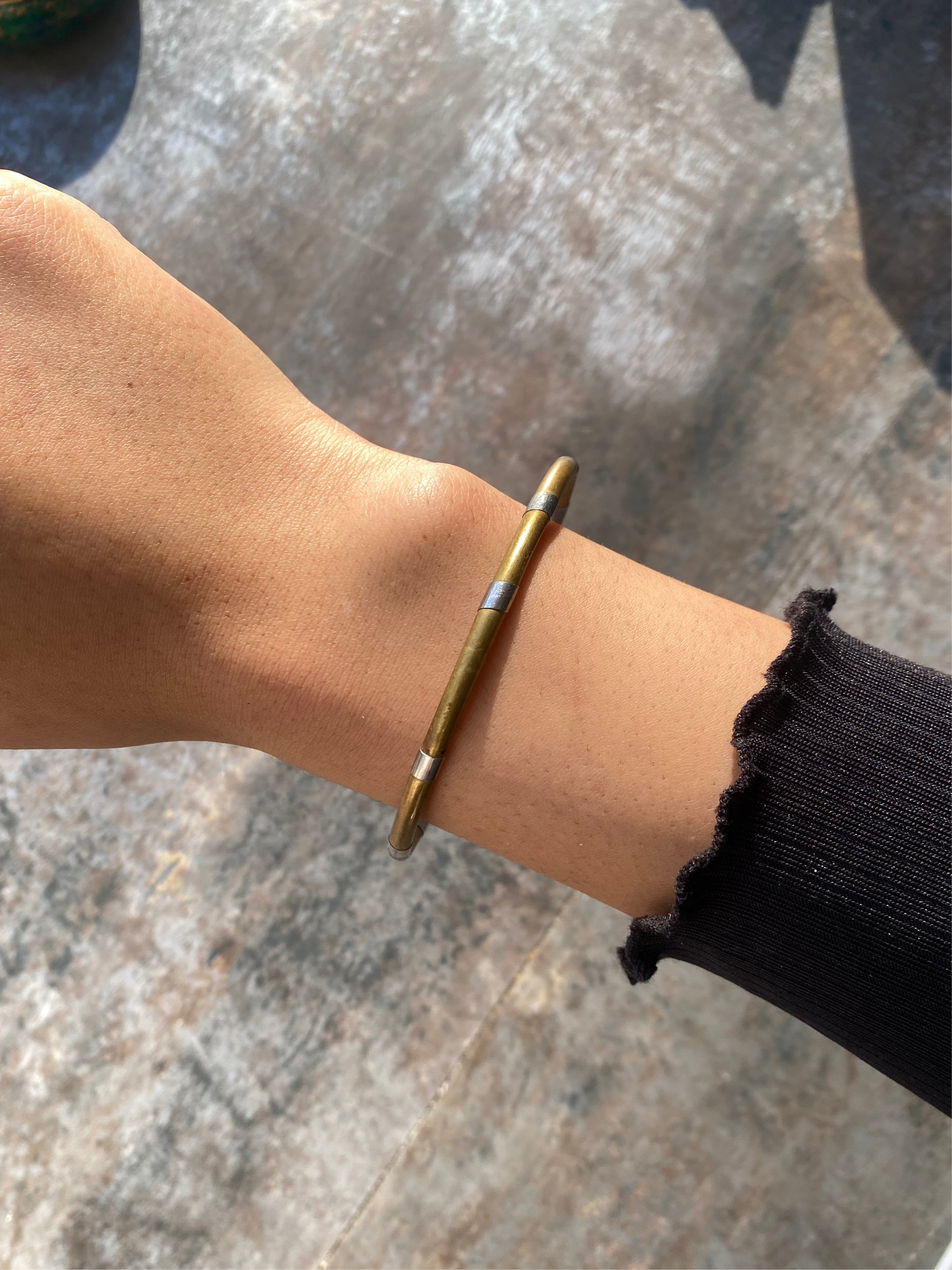 Schmaler Vintage Armreif