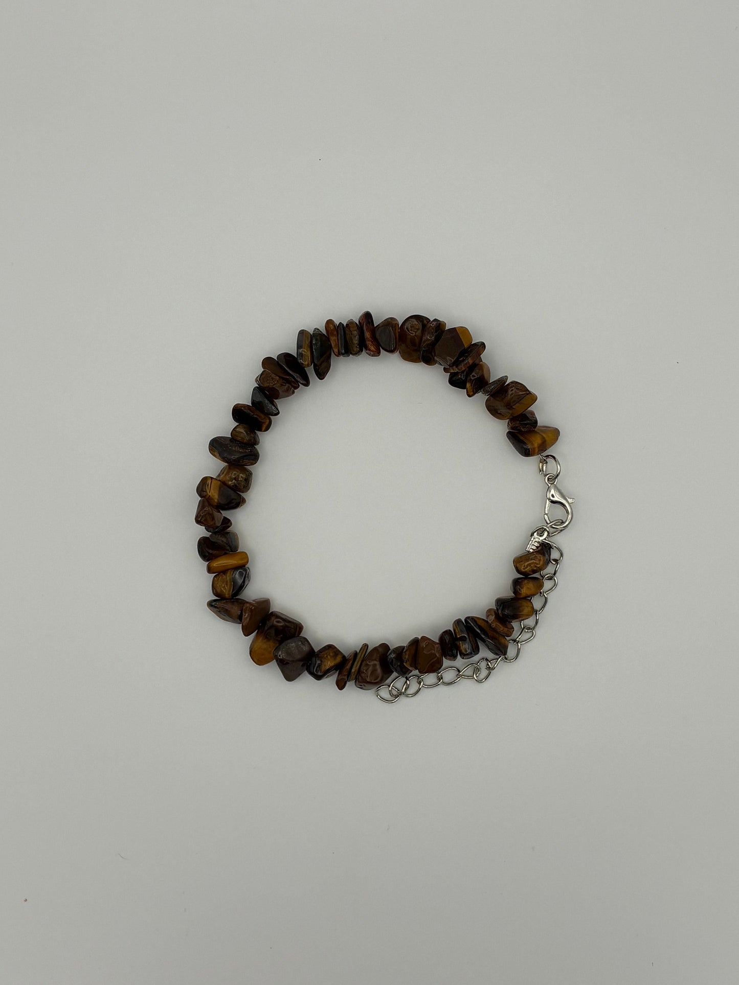 Edelstein-Armband mit Tigerauge