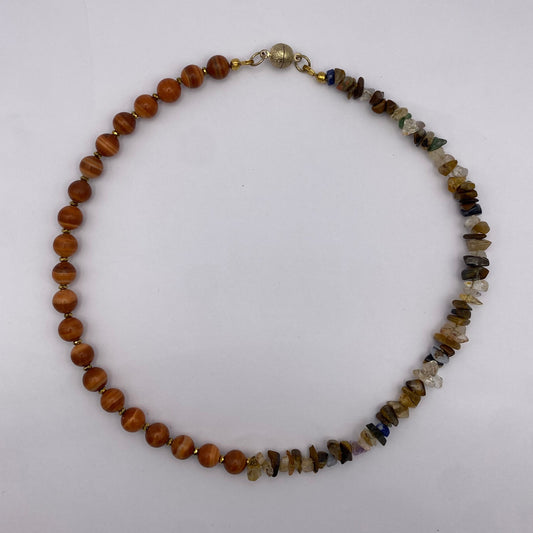 Handgemachte Halskette ‚Mother Earth‘
