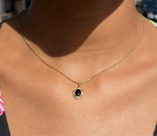 Vintage Kette mit kleinem Anhänger
